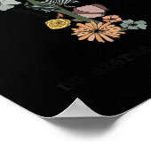 Geen mening feministe Pro Choice Women's R Poster (Hoek)