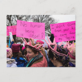 Geen mens is illegaal Briefkaart