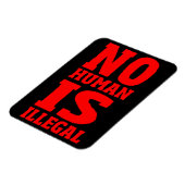 Geen mens is illegaal magneet (Linkerzijde)