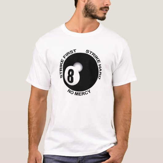 Geen Mercy 8 Ball T-shirt (Voorkant)