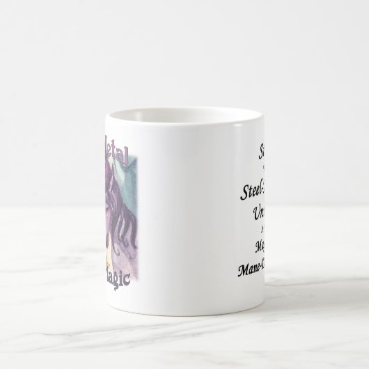 Geen metaal Geen Magisch - Stijlvolle Mok (Center)