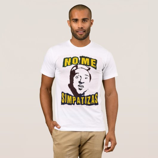 GEEN MIJ SIMPATIZAS T-SHIRT (Voorkant volledig)
