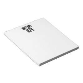 Geen Mijn KPI Minimalistische Dagelijkse Taaklijst Notitieblok