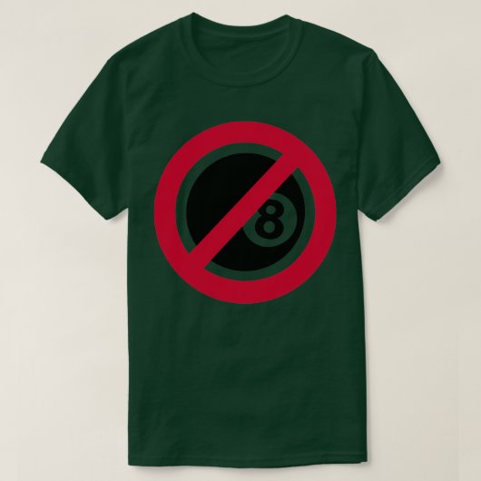 Geen miljarden t-shirt (Design voorkant)