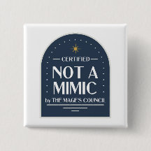 Geen Mimic Funny D&D Button