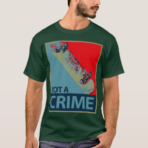 geen misdaad t-shirt