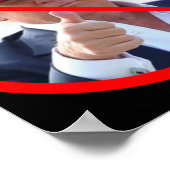Geen misdadigers in Kantoor Poster (Hoek)