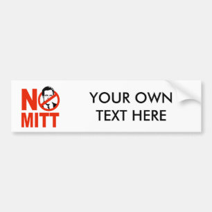 Geen Mitt Bumpersticker