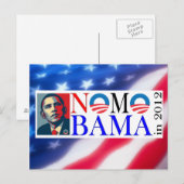 Geen Mo Bama in Briefkaart 2012 (Voorkant / Achterkant)