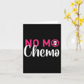 Geen Mo Chemo op de laatste dag van chemotherapie Kaart (Gele Bloem)