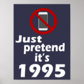 Geen mobiele telefoon Beeld Het is 1995 Classroom  Poster (Voorkant)