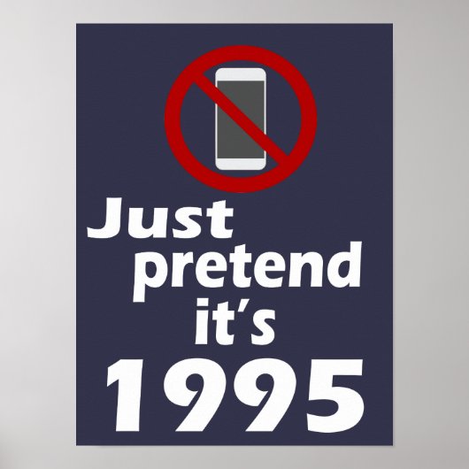Geen mobiele telefoon Beeld Het is 1995 Classroom  Poster (Voorkant)