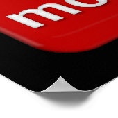 Geen mobiele telefoon poster (Hoek)