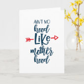 Geen moederschap kaart (Gele Bloem)