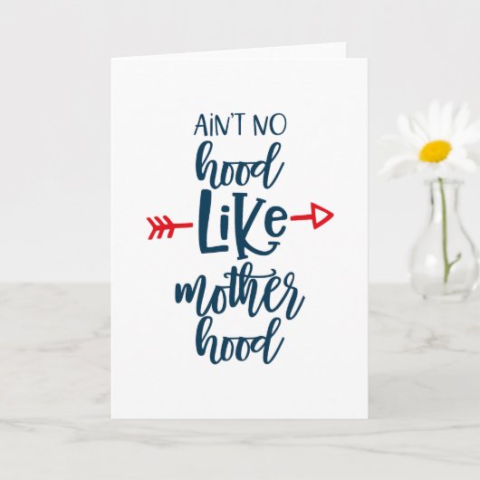 Geen moederschap kaart (Kleine Plant)