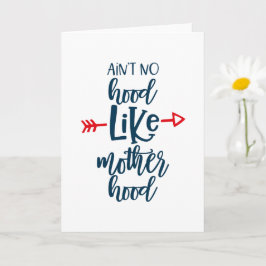 Geen moederschap kaart