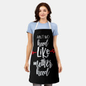 Geen moederschap schort (Gedragen)