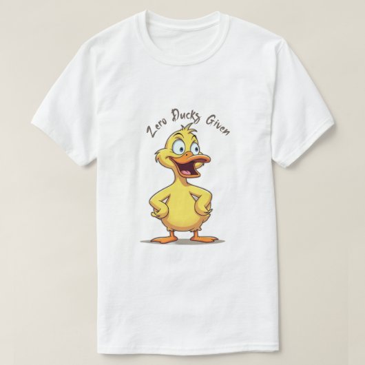 geen moer interesseert het me t-shirt (Design voorkant)
