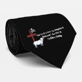 Geen moerloze schapen stropdas (Opgerold)