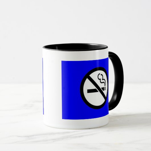 Geen Mok rookkoffie (Voorkant rechts)