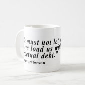 Geen mok van de Federal Reserve (Voorkant links)