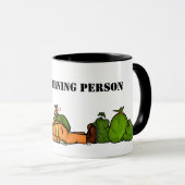 Geen Mok van het Man van het afval van de Morning  (Voorkant rechts)