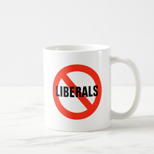 GEEN Mok VAN LIBERALS (Rechts)