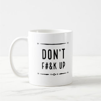 Geen Mok voor F#&k omhoog