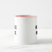 Geen Mok voor gerechtigheid Geen vredeskoffie (Midden)