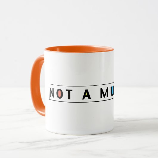 Geen molen met kleuren-Mok Mok (Voorkant links)