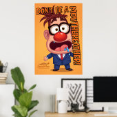 Geen Mondademer Poster (Thuiskantoor)