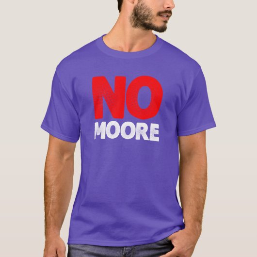 Geen Moore Alabama Senator Stem T Shirt (Voorkant)