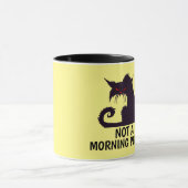 GEEN MORENDE PERSOON GRUMPY BLACK CAT COFFEE MUGS MOK (Midden)