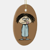 Geen Morning Person | Funny Humorisy Keramisch Ornament (Rechts)