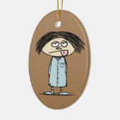 Geen Morning Person | Funny Humorisy Keramisch Ornament (Links)