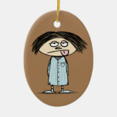 Geen Morning Person | Funny Humorisy Keramisch Ornament (Voorkant)