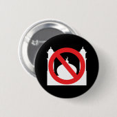 Geen moskee Geen tekst Ronde Button 5,7 Cm (Voorkant /achterkant)
