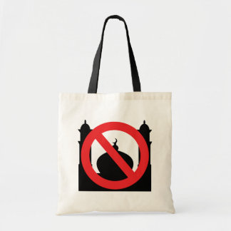 Geen moskee Geen tekst Tote Bag