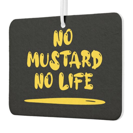 Geen mosterd geen leven luchtverfrisser (Links)