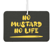 Geen mosterd geen leven luchtverfrisser (Voorkant)