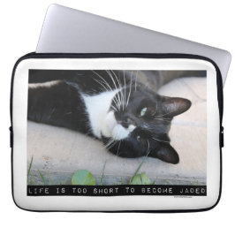 Geen Motivatie offerte voor advies in advertentiev Laptop Sleeve