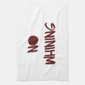 Geen Motivatie Walseming Theedoek (Verticaal)