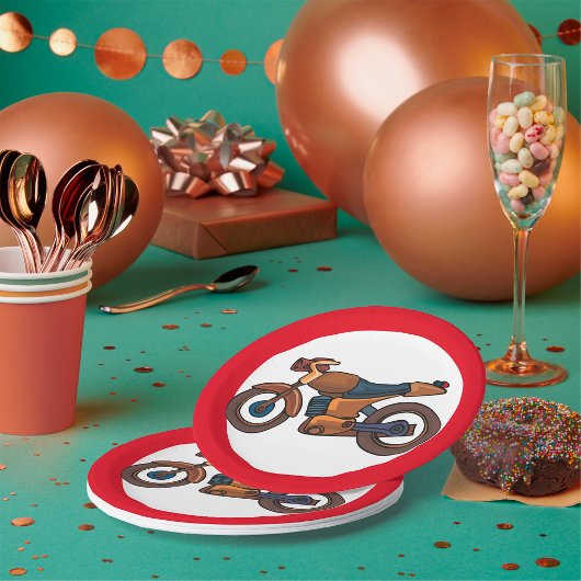 Geen motorfietsen wegbord papieren bordje