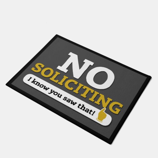 Geen motto van deur opvragen - grijs deurmat (Schuin)