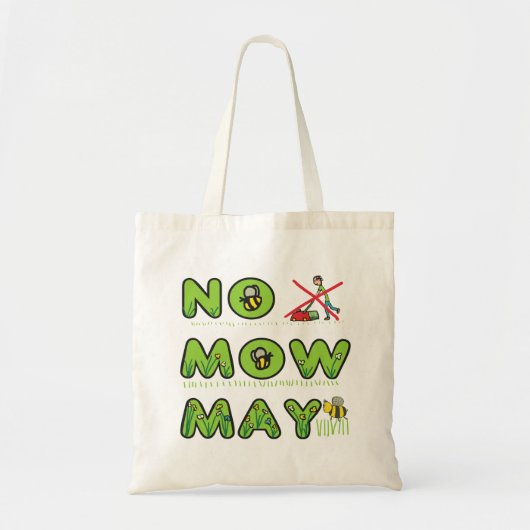 Geen Mow May Tote Bag (Voorkant)
