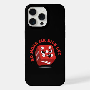 Geen Mr. Nice Guy Angry Cartoon Dice meer iPhone 15 Pro Max Case