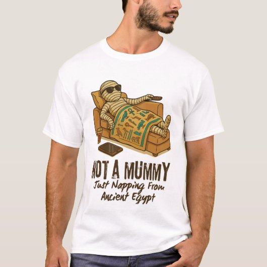 Geen mummie / T-shirt (Voorkant)
