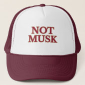 Geen Musk Pet (Voorkant)