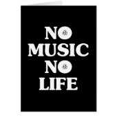 GEEN MUZIEK, GEEN LEVEN (Voorkant)