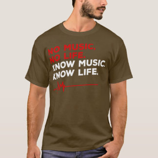 Geen muziek Geen leven 1 T-shirt